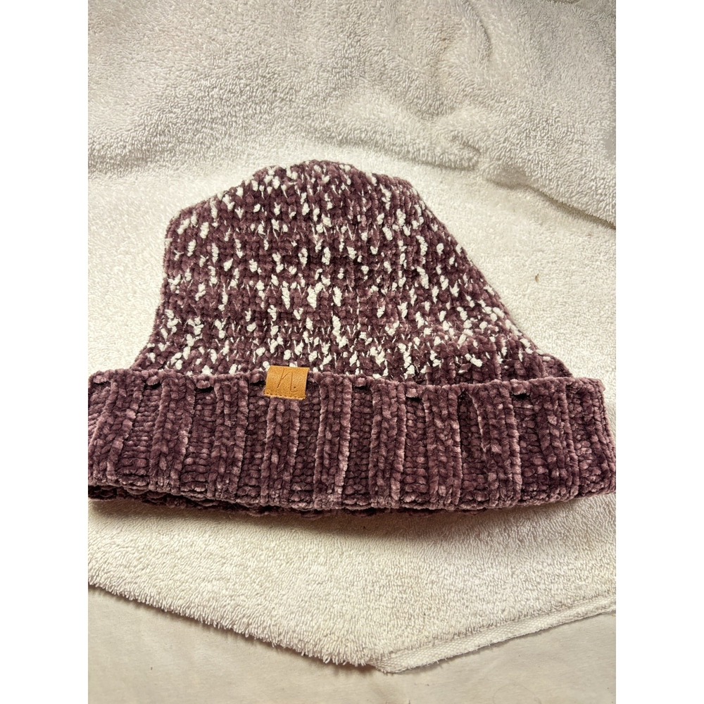 Simply Noelle Beanie One Size Polyester Soft 2 Toned